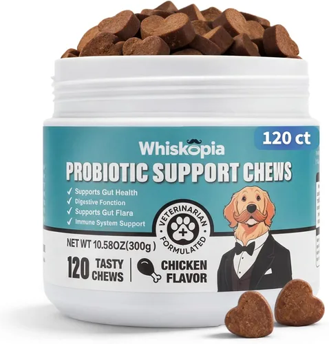 Vista 8 de Suplemento probiótico para perros para apoyo intestinal digestivo