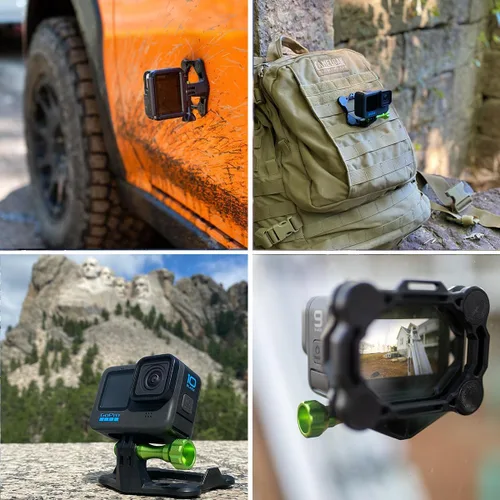 Vista 3 de SNAP Mounts Soporte de pecho para cámara de acción magnética para GoPro y DJI Osmo Action