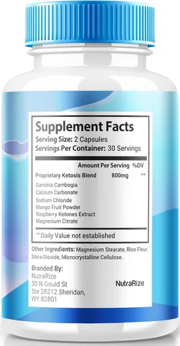 Vista 2 de NutraRize Cápsulas Manna Slim, apoyo oficial de MannaSlim para perder peso, fórmula totalmente natural para transformar tu cuerpo de forma saludable