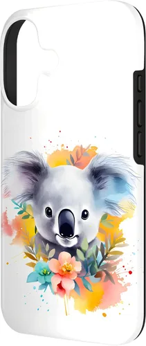 Vista 2 de Funda Koala con flores de eucalipto para iPhone 17