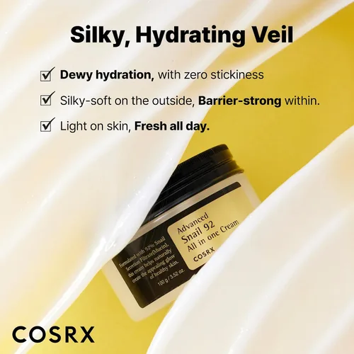 Vista 11 de [Cosrx] Advanced Snail 92 Todo en una crema 3.38 oz.