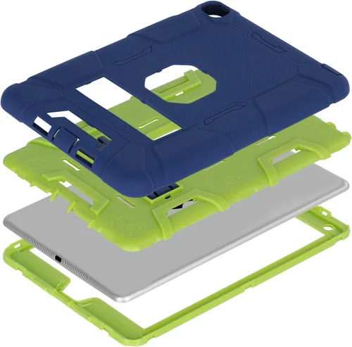 Vista 5 de BENTOBEN Funda para iPad Air 2, [funda híbrida a prueba de golpes] con función atril, resistente a los golpes de triple capa, a prueba de caídas