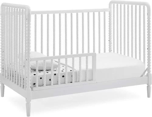 Vista 9 de Delta Children Cuna convertible 4 en 1 Saint - Certificado Greenguard Gold, Bianca White Bianca Blanco