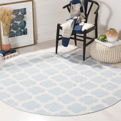 Vista 22 de SAFAVIEH Montauk Collection - Alfombra decorativa, 2 pies 6 pulgadas x 4 pies, color negro y marfil, hecho a mano, de algodón enrejado, ideal