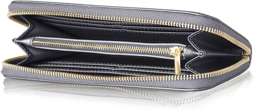 Vista 3 de KATIE LOXTON Sentiment - Cartera de cuero vegano con cremallera completa para mujer