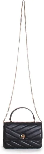 Vista 6 de Tory Burch Kira Chevron - Mini cartera de cadena con asa superior