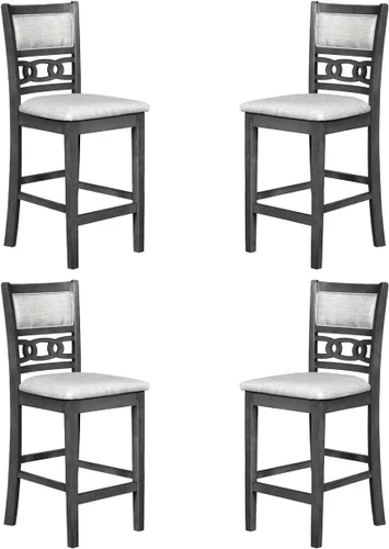 Vista 12 de New Classic Furniture Sillas de comedor Gia, juego de 2, color marrón