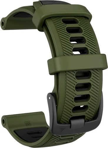 Vista 2 de ISABAKE Correa de reloj para Garmin Forerunner 965/Forerunner 955/Forerunner 945/Forerunner 935, bandas de repuesto de silicona suave de 0.866