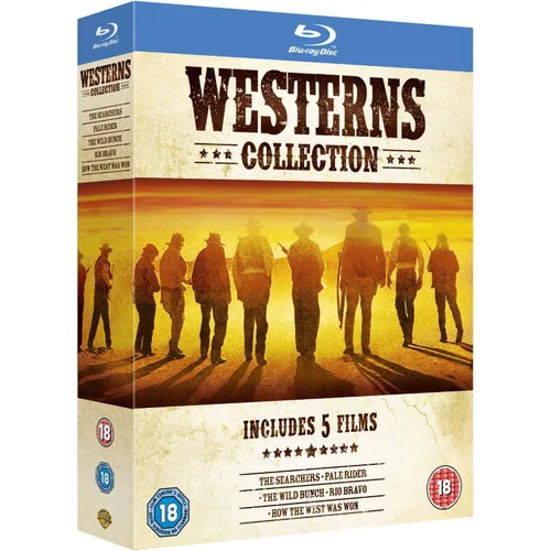 Vista 2 de Western Collection (Pale Rider The Wild Bunch Rio Bravo How The West Was Won The Searchers)