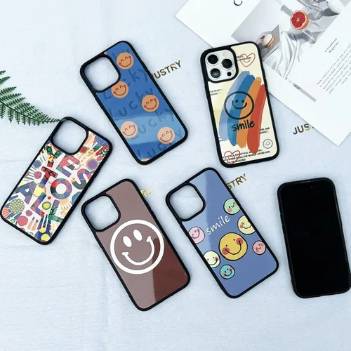 Vista 6 de JUSTRY 5 fundas para teléfono de sublimación a granel compatibles con iPhone 14 Pro Max, 6.7 pulgadas (2022), fácil de sublimar, funda