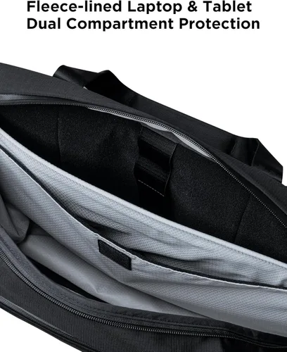 Vista 4 de ALPAKA Bravo Brief - Portafolio para laptop de 16 pulgadas, bolsa de hombro de negocios con protección contra la intemperie, bolsa de mensajero