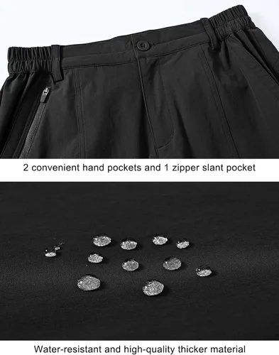Vista 3 de TBMPOY Women's 5'' Golf Hiking Shorts Quick Dry with 5 Pockets Stretch Athletic Casual Summer Trip Water Resistant