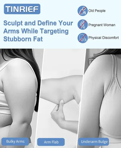 Vista 7 de TINRIEF Entrenamiento de Brazo para Hombres y Mujeres, Entrenador de Antebrazo de 360° con Manivela Manual, Entrenador de Pecho, Equipo