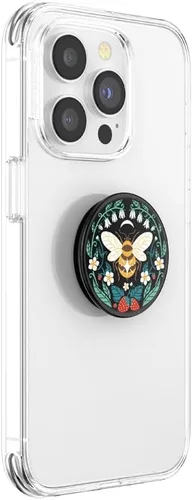 Vista 3 de PopSockets - Agarre para teléfono con soporte expandible, agarre adhesivo, lindo PopSockets - Bee Boho
