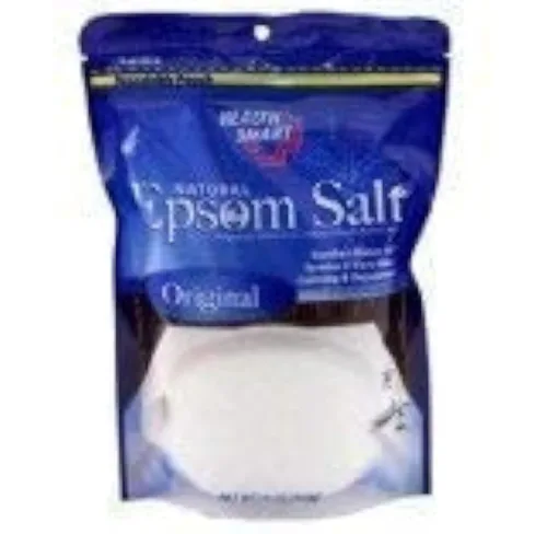 Vista 2 de Sal de Epsom natural (Original). 16 oz, 16 onzas