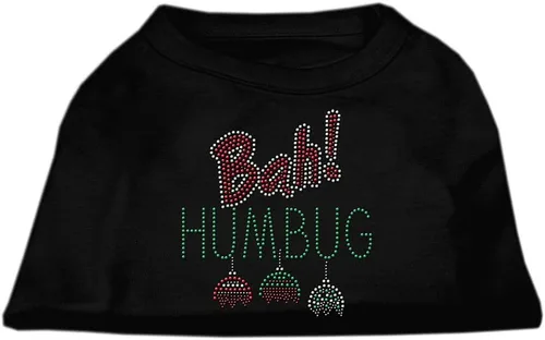 Vista 4 de Mirage Pet Productos 10" Bah Humbug Rhinestone perro camisa, S, Agua (Aqua)