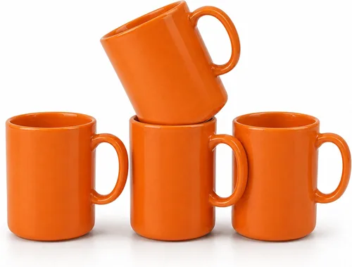 Vista 8 de Omniware 1010165 Tazas clásicas, juego de 4, 11 onzas, berenjena