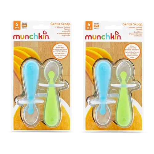 Vista 5 de Munchkin - Cucharas de silicona (4 unidades)