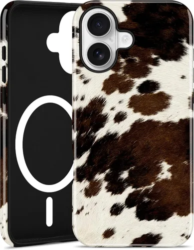 Vista 103 de Jusy Funda magnética Zebra para iPhone XR, color negro