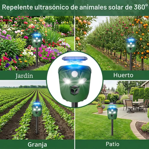 Vista 7 de Repelente ultrasónico de animales