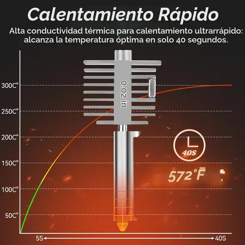 Vista 4 de Upgrade A1/ A1 Mini/ A2L Quick-Swap Hotend 0.4mm Stainless Steel Nozzle Extremo caliente de estructura integrada de alta temperatura y velocidad