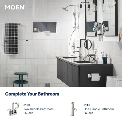 Vista 6 de Moen T2903EP Gibson - Molde cromado Posi-Temp para bañera y ducha Cromo