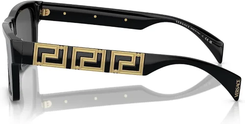 Vista 2 de Versace VE 4445 NegroGris 5419145 Gafas de sol para hombre, Negro Gris Oscuro