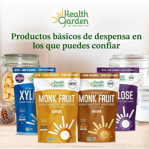 Vista 6 de Health Garden Birch Xylitol Sweetener - Xylitol Sugar Substitute - 2.5 lb