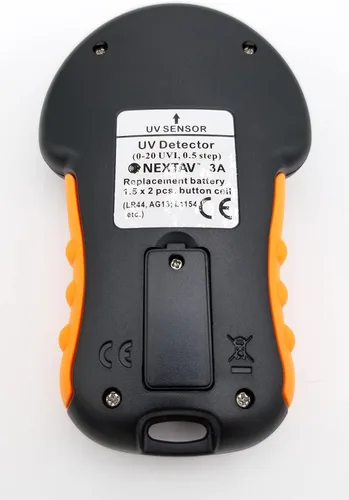 Vista 2 de Detector UV para medir el nivel de luz solar UV - Detector UV portátil de mano de luz solar (3A)