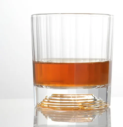 Vista 9 de XIANGBAN Vasos de whisky, vasos de bebida cortados a mano de 10 onzas, vasos de whisky de cristal de cristal, vasos de borbón, vidrio anticuado 2