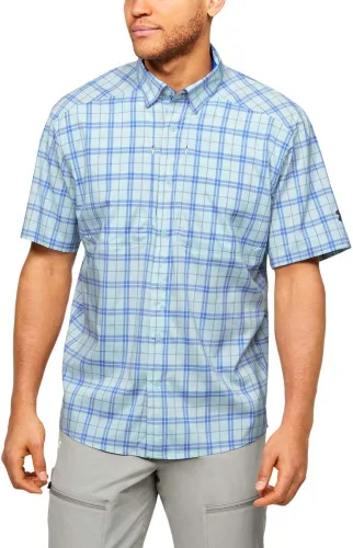 Vista 6 de Playera de manga corta Under Armour Men's Threadborne Streaker Escuadrón (438)/Reflectante