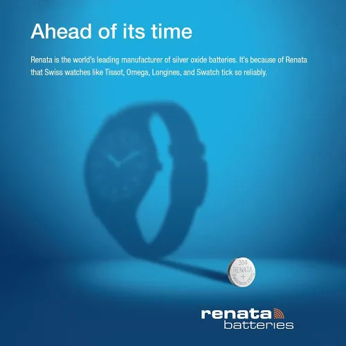 Vista 4 de Renata Baterías 392 - Batería de reloj de óxido de plata (5 unidades)