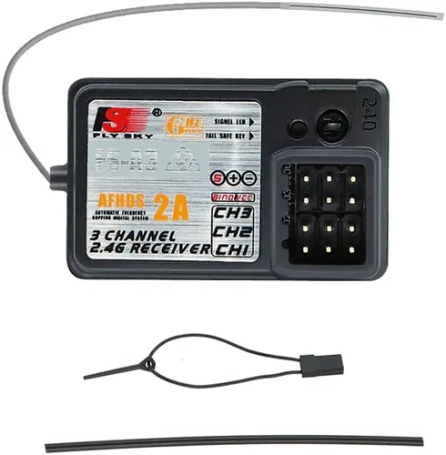 Vista 5 de Flysky FS-A3 3CH Receptor 2.4G AFHDS 2A para FS-GT5 GT2E GT2F GT2G iT3B iT3C