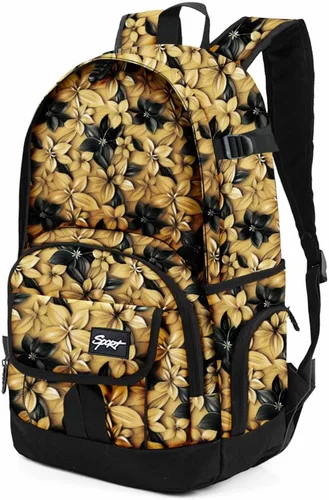 Vista 11 de Mochila escolar estilo Rickyh, mochila de viaje para hombres y mujeres, mochila ligera con compartimento para portátil, Tamaño único