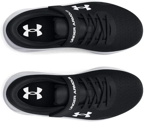 Vista 5 de Under Armour Tenis de correr unisex para niños preescolares Pursuit 3 con cierre alternativo