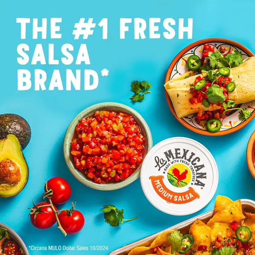 Vista 8 de La Mexicana, Salsa Mediana, 16 oz