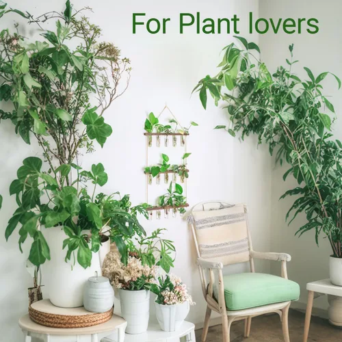 Vista 3 de Estación de propagación, terrario de plantas, regalos para amantes de las plantas para mujeres, soporte para cortar plantas, decoración del hogar