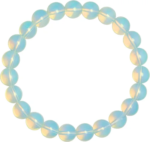 Vista 549 de Amazing Gemstone Crystal Bracelet for Women Men's Gifts - Protection Healing Crystal Bracelet - 8mm Gemstone Beaded Stretchable Bracelet Pulseras