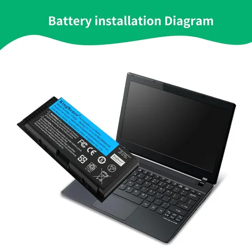 Vista 6 de 97Wh FV993 M4800 M6800 Batería para portátil Dell M4600 M4700 M6700 M6600 Series, compatible con RY6WH FJJ4W KJ321 PG6RC V7M28 R7PND 0TN1K5 7DWMT