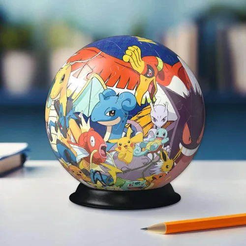 Vista 6 de Ravensburger Pokemon - Rompecabezas 3D para niños a partir de 6 años, 72 piezas, no requiere pegamento, regalos para niños y niñas