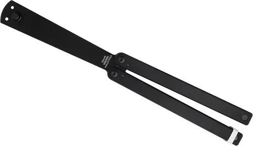Vista 2 de Squid Industries Squiddy-B - Entrenador de plástico Balisong, mango de plástico duradero con excepcional distribución de peso, fácil de llevar