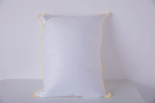 Vista 3 de Almohadas de Plumas de Ganso Tamaño Estándar Una Almohada 100% Algodón Clásico Blanco con Soporte Frescas Almohadas de Cama para Personas que