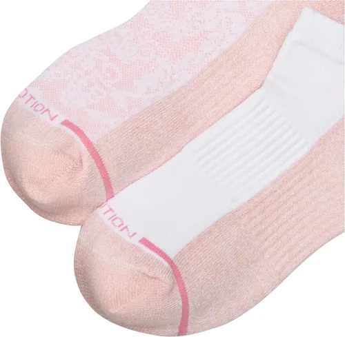 Vista 45 de Dr. Motion Calcetines de compresión de corte bajo para mujer, paquete de 2