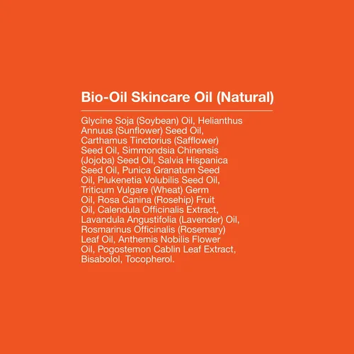 Vista 8 de Bio-Oil Aceite natural para el cuidado de la piel, suero para cicatrices y estrías, hidratante facial y corporal para piel seca, aceite