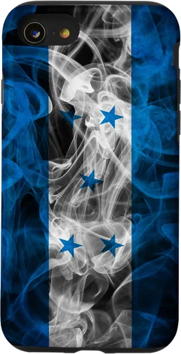 Vista 18 de Smoke Honduras Flag - Funda estilo nube hondureña ahumada para iPhone 17