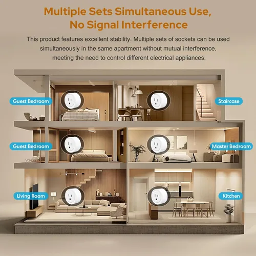 Vista 5 de LoraTap Remote Control Outlet: Control Hard to Reach Switches Easily