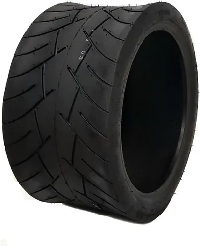 Vista 2 de MMG Juego de 2 neumáticos de calle sin cámara de 17 x 8 a 12 (205/30-12) para carrito de golf, Honda Ruckus, Maddog Ruckus Clone y vehículos ATV/UTV