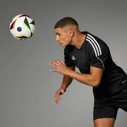 Vista 2 de adidas Fussballliebe Euro 2024 FIFA Quality Pro Ball IQ3682, unisex, balón de fútbol, blanco/negro/azul brillante, 5