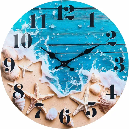 Vista 13 de Reloj de pared vintage con letrero de café para cocina, estilo rústico, funciona con pilas, para cocina/cafetería/comedor/hogar (12 pulgadas)