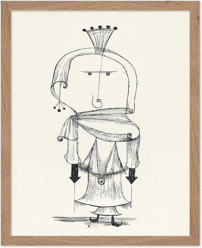 Vista 67 de Poster Master Póster vintage de Paul Klee – Impresión retro de cómicos – Arte de dibujo – Arte abstracto – Regalo para hombres y mujeres – Estilo-09